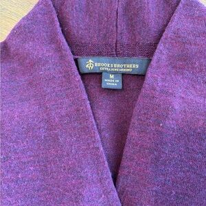 NWOT Brooks Brothers Shawl Collar Sweater